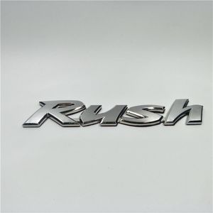 Estilo do carro para Toyota Rush Emblema Traseira Tampa do porta-malas Logótipo Distintivo Placa de identificação Auto Decal257f