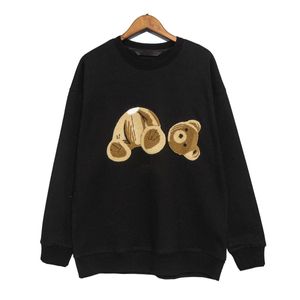 Kızlar Erkek Hoodie Bebek Giysileri Çocuk Tasarımcı Sweater Çocuklar Giysiler Uzun Kollu Giyim Ayı Desen Fasion Tasarım Bahar Sonbahar Kış Kırmızı Siyah Beyaz