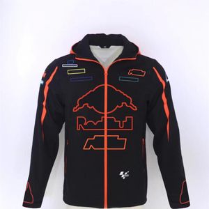 2022 new off-road motorcycle sweater riding suit windproof racing suit jacket plus cotton factory team uniform307l