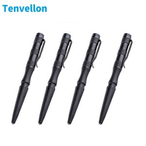 Bollpoint Pennor Tactical Pen 4PCS Självförsvar levererar Simple Package Tungsten Steel Security Protection Personal Defense Tool Defense EDC Gift 230727