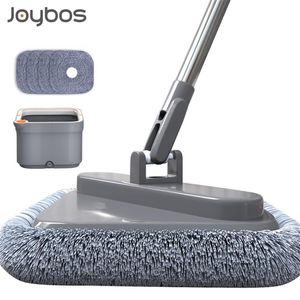 Joybos Floor Mop with Bucket Decontamination Separation for Wash Wet and Dry Replacement Rotating Flat 210830301H