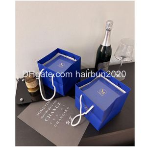 Candele SUMICOCO Blue Lover Teacher's Birthday Scene Atmosphere Fragrance Candle Confezione regalo con regalo a mano Regalo con scatola