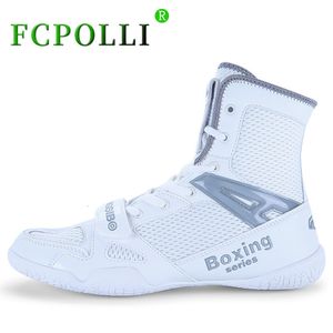 Botlar Profesyonel Erkek Kadınlar Güreş Ayakkabı Nefes Alabilir Boks Ayakkabı Unisex Hafif Spor Ayakkabı Büyük Boy Marka Güreş Botları 230726