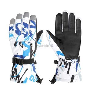 Ski Gloves Winter Gloves Ski Gloves Waterproof Gloves Anti Slip Wear Resistance Children's Ski Gloves Waterproof Keep Warm Hot HKD230727