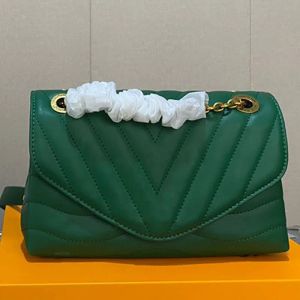 Deri omuz çantası kadın çanta tasarımcısı yeni dalga zinciri çantası mm crossbody çantalar m58550 m58552