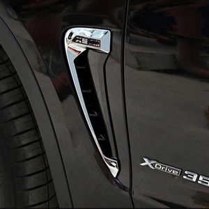 Sidokant racing bil gälar fender ventiler dekorativ täcktrim klistermärke ram för BMW X5 F15 Exteriör accessoarer206d