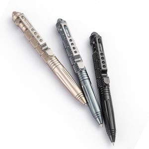 Ballpoint Pens obrona taktyczna kieszonkowa aluminiowa Aluminium Aluminium wojskowe samoobrona wojskowa Pen Pen Breaker Anty-Skid Survival Zestaw 2307727