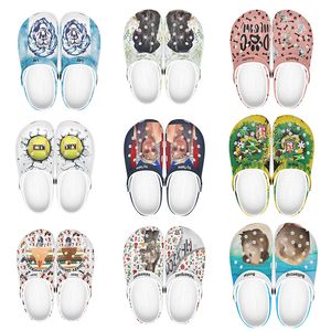 Luxus-Hausschuhe DIY Unisex-Flip-Flops Frauen Slipper Casual Beach Slides Sommermode Sandale Trainer 034