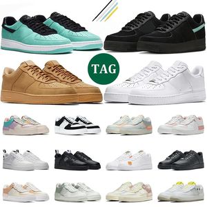 AF 1 Sneakers Platform af1 Casual Shoe Forces 1 Shadow Shoe Triple Black White University Red Last Orange Viotech Mesn Damen Sporttrainer