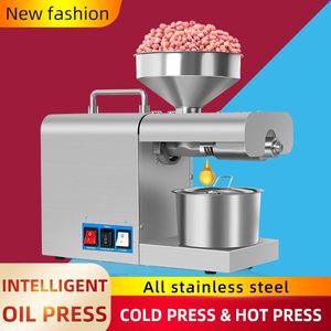 Pressers 110v/220v Sunz Stainless Steel Household Commercial Oil Press Hine , Cold Press Linseed Oil Extrator Presser Rg311