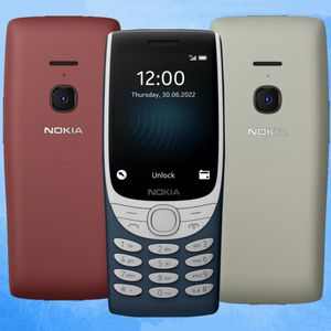 Original Refurbished Cell Phones NOKIA 8210 2G GSM 5.0MP Camera Smartphone Nostalgic Gift