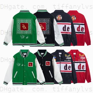 Designer-Jacke, Rhude-Jacke, Frühling und Herbst, übergroße Windrunner-Jacken, dünne Jacke, Mantel für Herren, Sport-Windjacke, Explosionskleidung, Bomberjacken, US-Größe