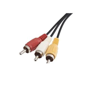 Audio Cables Connectors 180Cm Av Tv Rca Video Cord For Game Cube/For Snes Gamecube/For N64 64 Wholesale Store 500Ps/Lot Drop Deliv Dhvsi