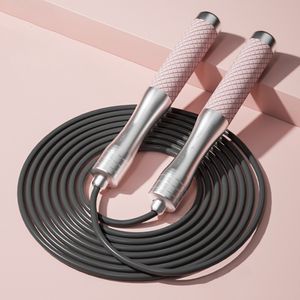 Jump Ropes Speed ​​Hump Rope For Fitness Women Men Sport Justerbar längd Stål Hopp Rope Gym Övning Slim Body 230727