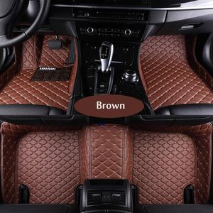 Anpassad fit bilgolvmattor för Jeep Renegade Cherokee Grand Cherokee Wrangler Commander Compass Patriot Car Carpet Floder243o