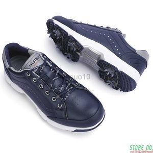 Outros produtos de golfe Novos sapatos de golfe masculinos Tênis de golfe à prova d'água para homens ao ar livre Golfing Spikes Shoes Tamanho grande 7-14 Jogging Caminhada Tênis Masculino HKD230727