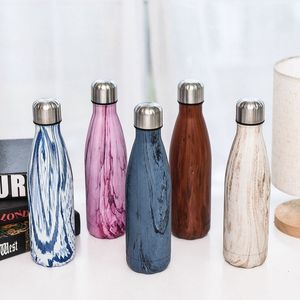 Tumblers 304 Rostfritt stål Thermos Cup Chaopai Outdoor Sports Water Cup Creative Coke Bottle Custom 230727