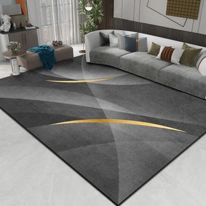 Carpet Deluxe Grey Carpet Sala de Estar Decoração Home Bedroom Lounge Tapete Porta de Entrada Tapete Área dos Pés Tapete Grande Estilo Nórdico 230727