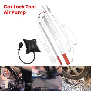 Uppblåsbar pump bilfordonsdörr nyckel lås ut nödsituation öppet låsande bärbart verktygssats luft lock-out-tillbehör275g