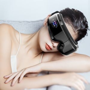 Eye Massager Eye Massager 6D Smart Airbag Vibration Eye Care Instrument Komprimera Bluetooth Eye Massage Glassar Trötthet Pouch Wrinkle 230726
