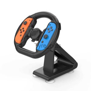 Spelkontroller Joysticks JoyCon Game Steering Racing Handle Steer Wheel Holder för Nintend Switch NS Joy-Con Controller Gamepad Handgreppstativ Support X0727