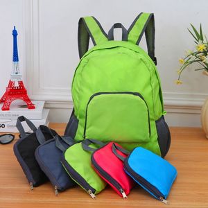 Mochila escolar dobrável mochila de viagem dobrável bolsa de viagem ao ar livre montanhismo esportes mochila portátil mochila esportiva unissex 230726