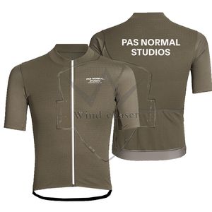 Cykeltröja sätter PAS Normal Studios Cycling Jersey Set PNS Men Team Clothing Shorts Ciclismo Maillot Summer Hombre Bike Shirts Bib Short 230727