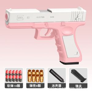Gun Oyuncak Toy Oyuncak Gun Blaster Başlatıcı Yumuşak Mermi Tabancası Pistola G17 USP Colt Tabancası Çocuklar İçin Yetişkinler Açık Oyun Oyunları Doğum Günü Hediyeleri 230726