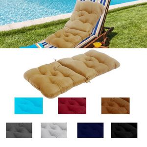 Cuscino Outdoor S Design pieghevole impermeabile Sedile da patio imbottito in spugna per altalena per sedia in vimini con tappetino da banco