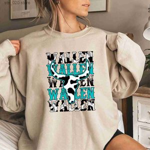 Women's Hoodies Sweatshirts Vintage Wallen Western Sweatshirt Country Music Hoodie Cowgirl Wallen Sweatshirts Unisex Pullovers Western Graphic Hoodies T230727