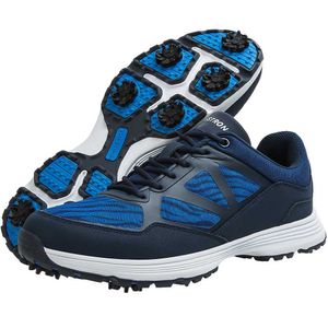 Other Golf Products 2023 Waterproof Men Golf Shoes Mesh Breathable Spikes Professional Mens Golf Training Sneakers Big Size Men Golf Shoes Summer HKD230727