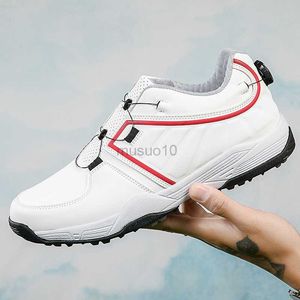 Outros produtos de golfe Novos sapatos de golfe profissionais para homens Tênis de golfe à prova d'água antiderrapante Calçados de golfe para caminhadas sem pontas HKD230727