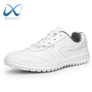 Andra golfprodukter Lersure Waterproof Women's Golf Shoes 35-40 Lätt icke-halkgolfspelare Walking Shoes Female Luxury Footwear Golf Sport Sneakers HKD230727