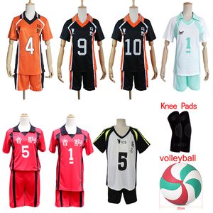 Traje de tema 9 estilos Haikyuu Cosplay Costume Karasuno High School Volleyball Club Hinata Shyouyou Sportswear Jerseys Uniforme 230727