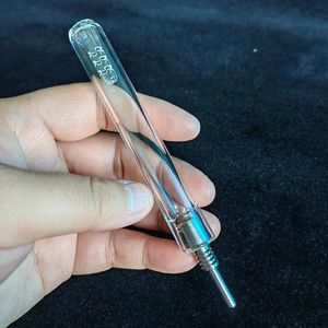 10mm nektarsamlare vax dab riggar kit rökning tillbehör med titan nagel liten olja mini nc tips Ställ vattenrör