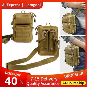 Brieftaschen Taktische Beutel Holster Militär Molle Hip Taille EDC Bag Wallet Geldbörse Telefon Hülle Camping Wandertaschen Jagd Packtaschen Heiße