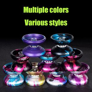 Yoyo Yoyo Professional Competition Metal Yo Factory with 10 Ball Bearing Alloy Aluminum High Speed Unresponsive Toys for Kids Yoyo 230726