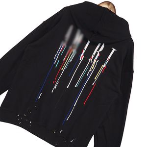 hoodie men designer hoodie women men couples sweatshirts top high quality embroidery letter mens clothes jumpers long sleeve shirt black color