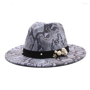 Berets Winter Fedora Hat Hawkins Felt Cap Wide Brim Ladies Trilby Chapeu Feminino Women Men Jazz Godfather Sombrero Caps