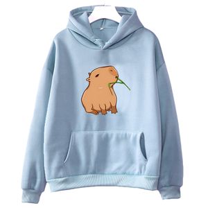 Women's Hoodies Sweatshirts Funny Capybara Print Hoodie Women Men Kawaii Cartoon Tops Sweatshirt for Girls Unisex Fashion Harajuku Graphic Hooded Pullovers 230727