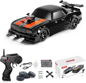 Electric RC Car RC Drift Juguetes Carro Control Remoto Brinquedos gåvor Vuxna barn 2.4G 4WD 1 16 18 km H Remote Toys for Boys 230726