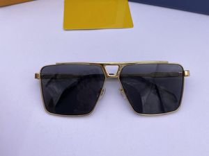 Realfine888 5A Eyewear L Z1584 1.1 Evidence Metal Square Frame Luxury Designer Sunglasses For Man Woman With Glasses Cloth Box Z1267