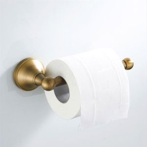 Antik WC Roll Holder Bronze Badrum Guld Toalettpappershanddukshållare Black Chrome Kök Vävnadshylla White214O