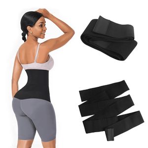 Cintura dimagrante Donna Uomo Tummy Wrap Vita Trainer Cintura Fasciatura Wrap Shaperwear Girdle Cincher Pancia Dimagrante Stretch Band Body Workout Shaper 230726