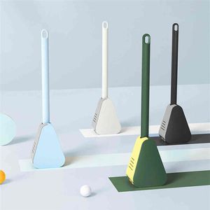 Golf Silicone Bristles Toilet Brush and Drying Holder for Bathroom Storage and Organization Urinal Cleaning Tools WC Accessories 22327