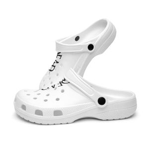 Sapatos personalizados diy chinelos masculinos femininos todo em branco texto mostrar tênis para lazer 36-48