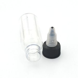 Curtains 30pcs 30ml 60ml 100ml 120ml 150ml Plastic Empty Ink Vial Twist Top Black Cap Transparent Clear Bottle Tattooing Accessories