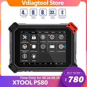 XTOOL PS80 Professional OBD2 Automotive Full System Diagnostic Tool ECU Coding Ps 80 Update Online302a