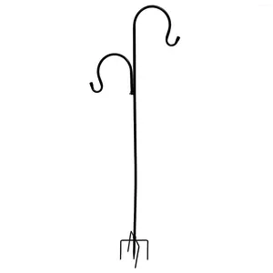 Hooks Shepherd Hook Iron Outside Stand Hanging Basket Artware Garden Garden Insered Hanger