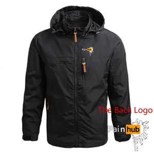 Mens Hoodies Sweatshirts Painhub Erkekler Bahar ve Sonbahar İnce Stly Moda düz renkli trençkot Baskı Günlük Sadelik Çok Yönlü Tops 230727